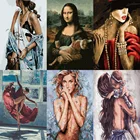 Раскраска для рисования по номерам на холсте Ангел с ребенком