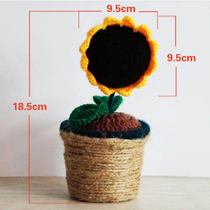 Подсолнух ручной работы детская мягкая плюшевая игрушка кукла милый спящий