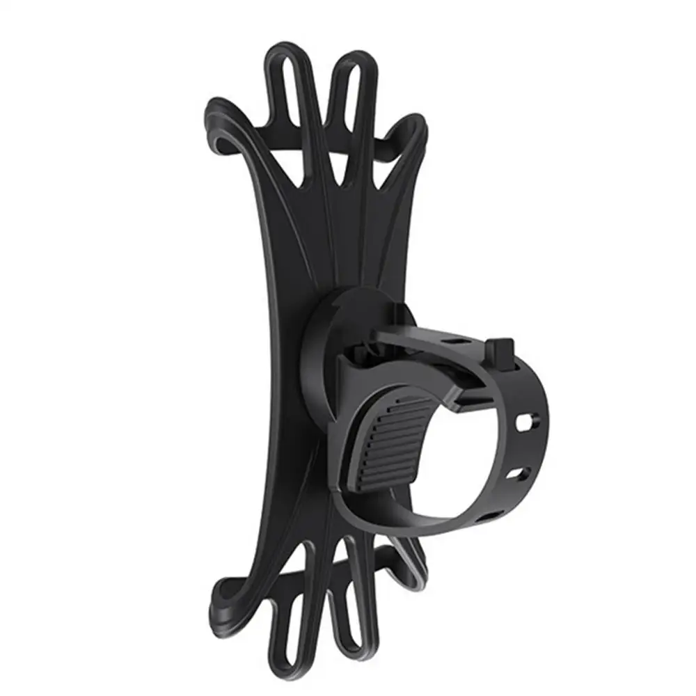 

Silicone Bicycle Phone Holder Car Bracket Navigation Bracket Practical Outdoor Product Bike Part Tied Board Durable Portable