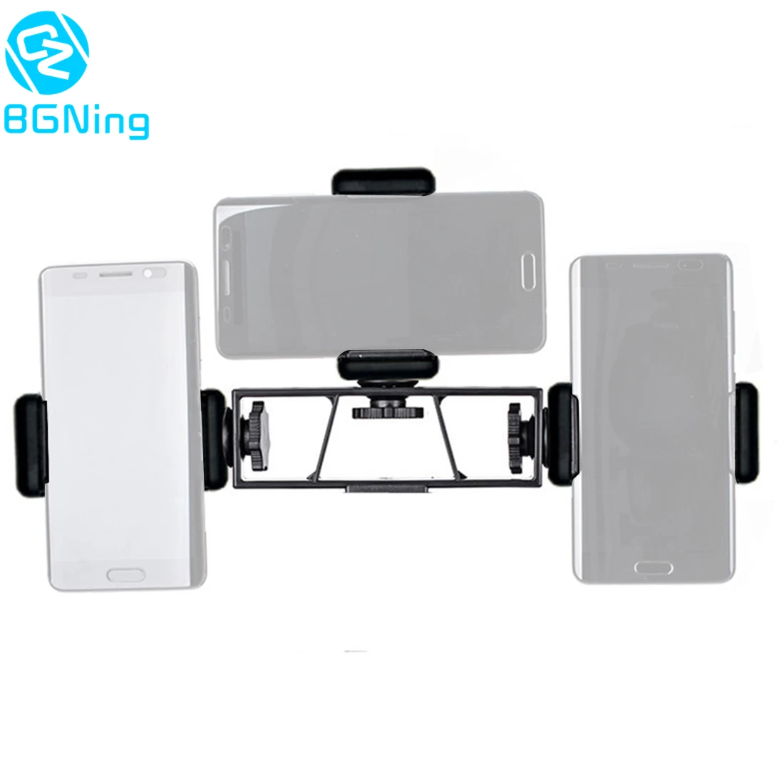 BGNing 3 Positions Live Broadcast Bracket Fixed Clip Multi-function Camera DSLR 3-Brackets Stand Stabilizer | Электроника