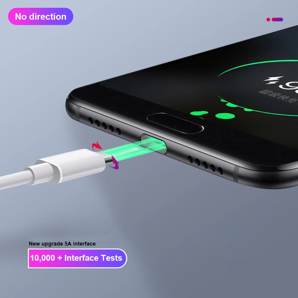 Быстрое зарядное устройство Ahowie с USB C кабель 3 0 типа короткий Тип 1 для быстрой