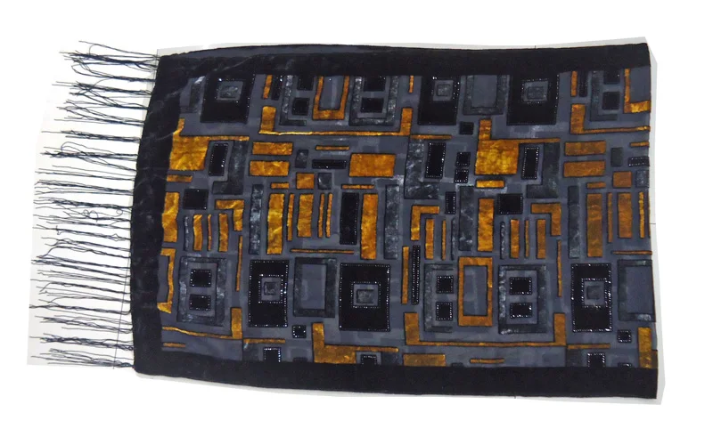 2020 Новая мода выгорания бархатная шарф для женщин роскошный дизайнерский блеск