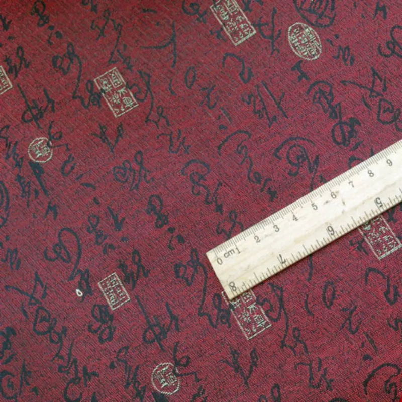 Широкий 90 см тканый Дамаск костюм hanfu cos проволока атласная жаккардовая парчовая