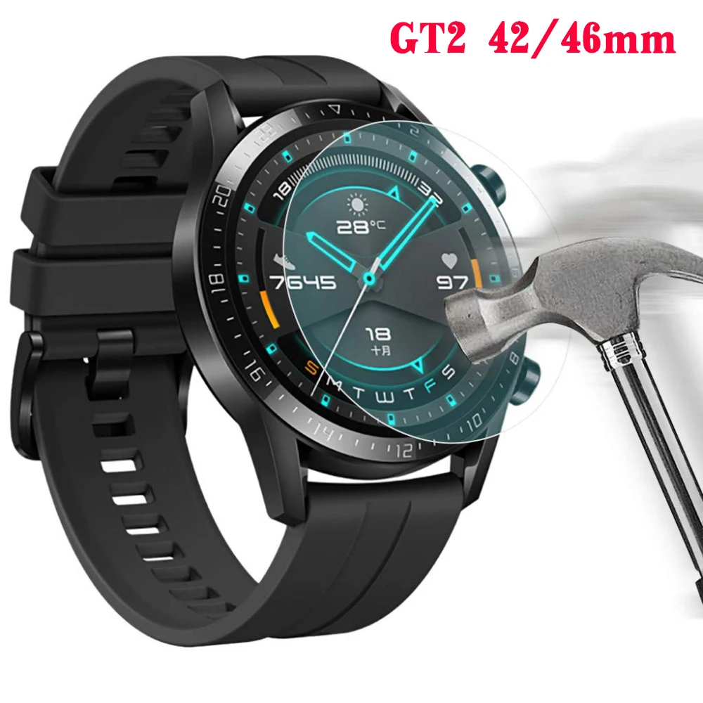 

Tempered Glass for HUAWEI watch GT 2 Screen Protector 42/46 mm Polymer Full Protective Film HUAWEI watch GT2/2e 46mm/42mm