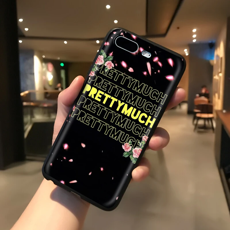 Силиконовый мягкий чехол YIMAOC prettylot для iPhone 12 Mini 11 Pro XS Max XR X 8 7 6 6S Plus 5 5S SE|Бамперы| |