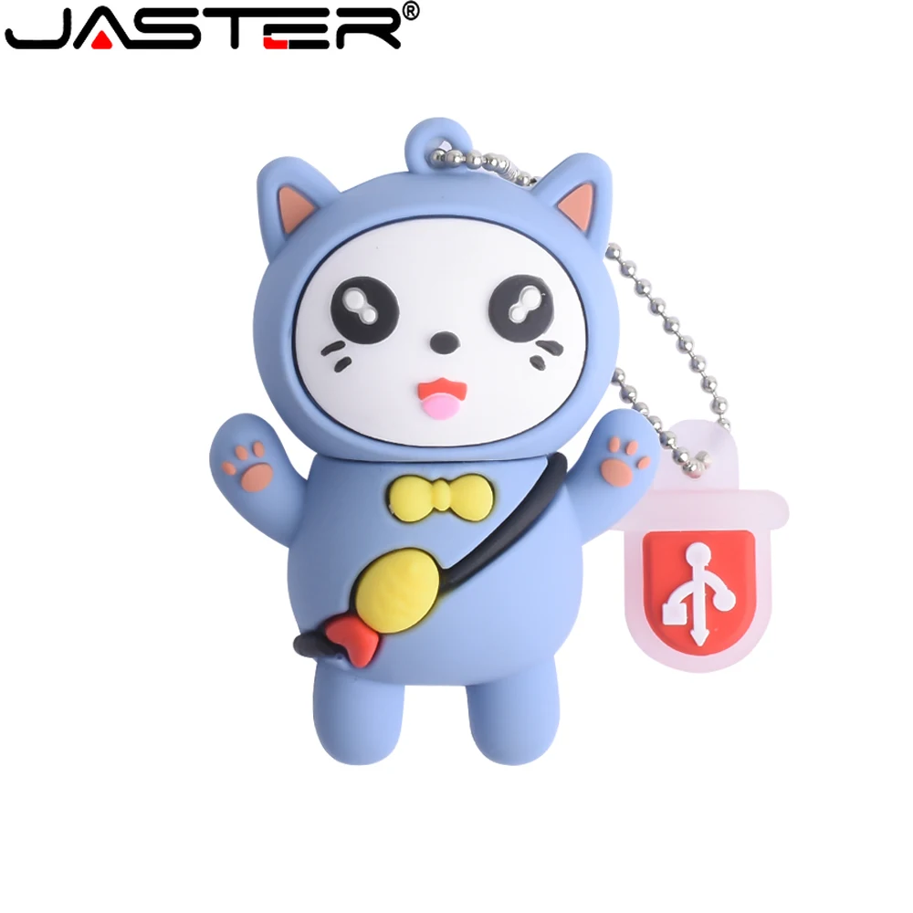

Colorful Cat USB Flash Drive 128GB Pen drive Cartoon Luck Memoria USB Stick Pendrive Offer Volume Discounts Creative gift drives