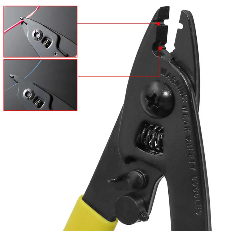 3 Holes(CFS-3) Fiber Optic FIS Stripper for To strip 125um 250um fiber coating Cable Strippers Tool Free Shipping | Инструменты