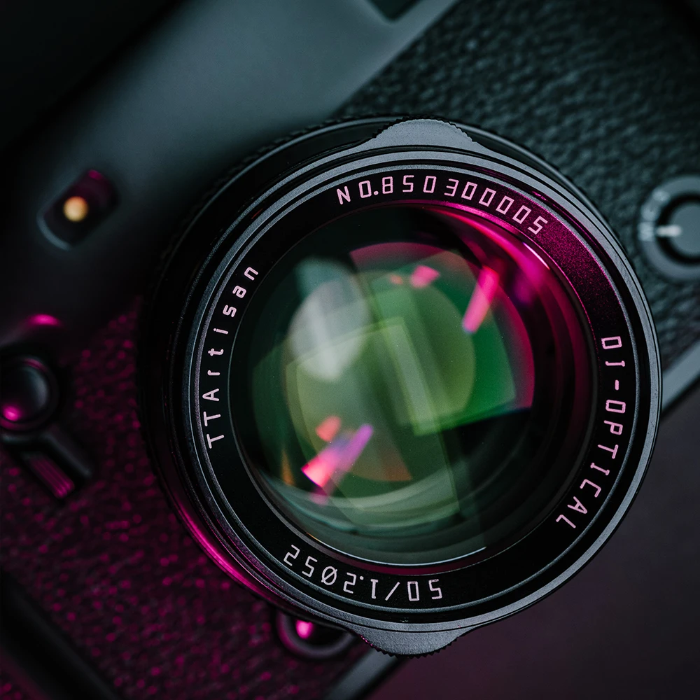 Макрообъектив TTartisan 50 мм F1.2 для цифровой зеркальной камеры Sony E Canon EOS-M Fuji film X Nikon Z