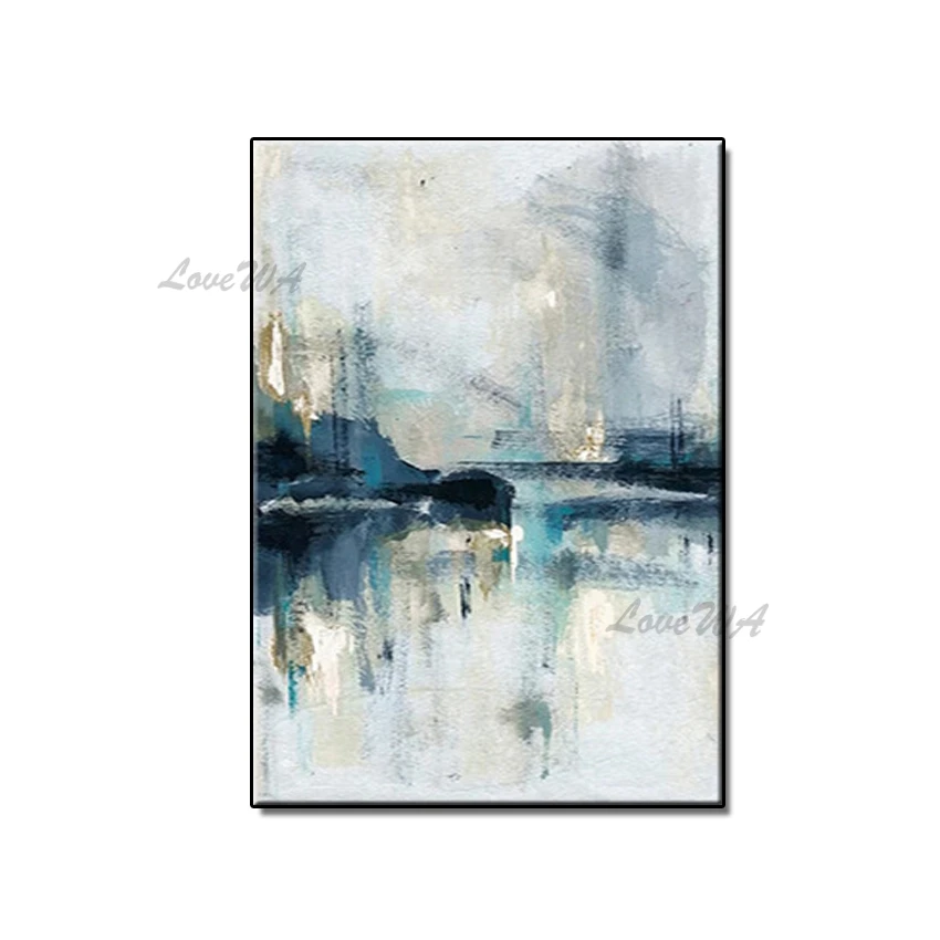 

Abstract Textured Paintings Canvas Wall Art 100% Handmade Oil Painting Wall Canvas Art Home Goods Wall Art Pieces For Home Wall