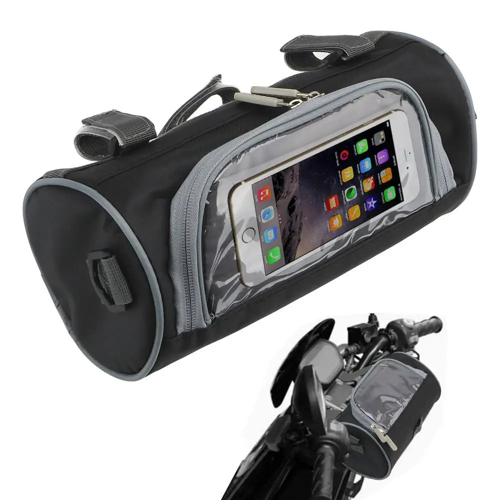 

Mobile phone Touch Screen Storage Bag Motorcycle Accessories Container Motorcycle Electric Car Front Handlebar Storage Bag