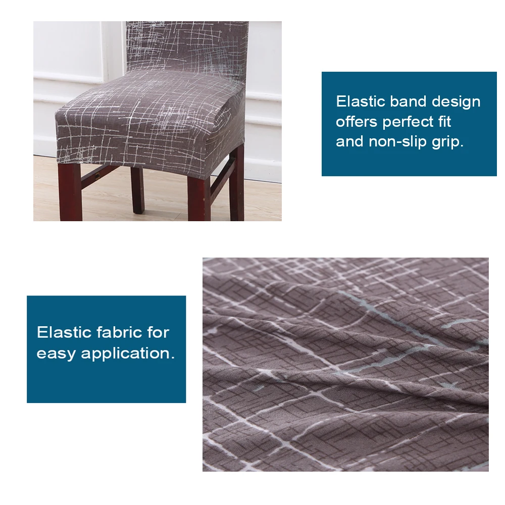 Чехол для кресла спандекс кухонный чехол съемный с защитой от грязи банкета