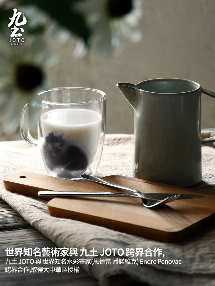 Милые кружки с принтом кошки чашки для чая кофе стакан молока вина бутылка воды