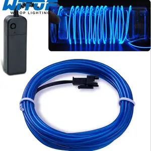 LED Strip 1M3M5M Flexible Neon Light EL Wire Ambient Rope Tube Line With Driver For Costume Party Christmas HalloweenDecoration LED Strip 1M3M5M Flexible Neon Light EL Wire Ambient Rope Tube Line With Driver For Costume Party Christmas HalloweenDecoration