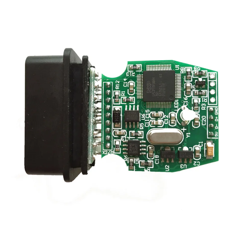 V17.00.020 MINI VCI для TOYOTA TIS Techstream Mini vci FTDI FT232RL чип J2534 OBD2 автомобильный диагностический