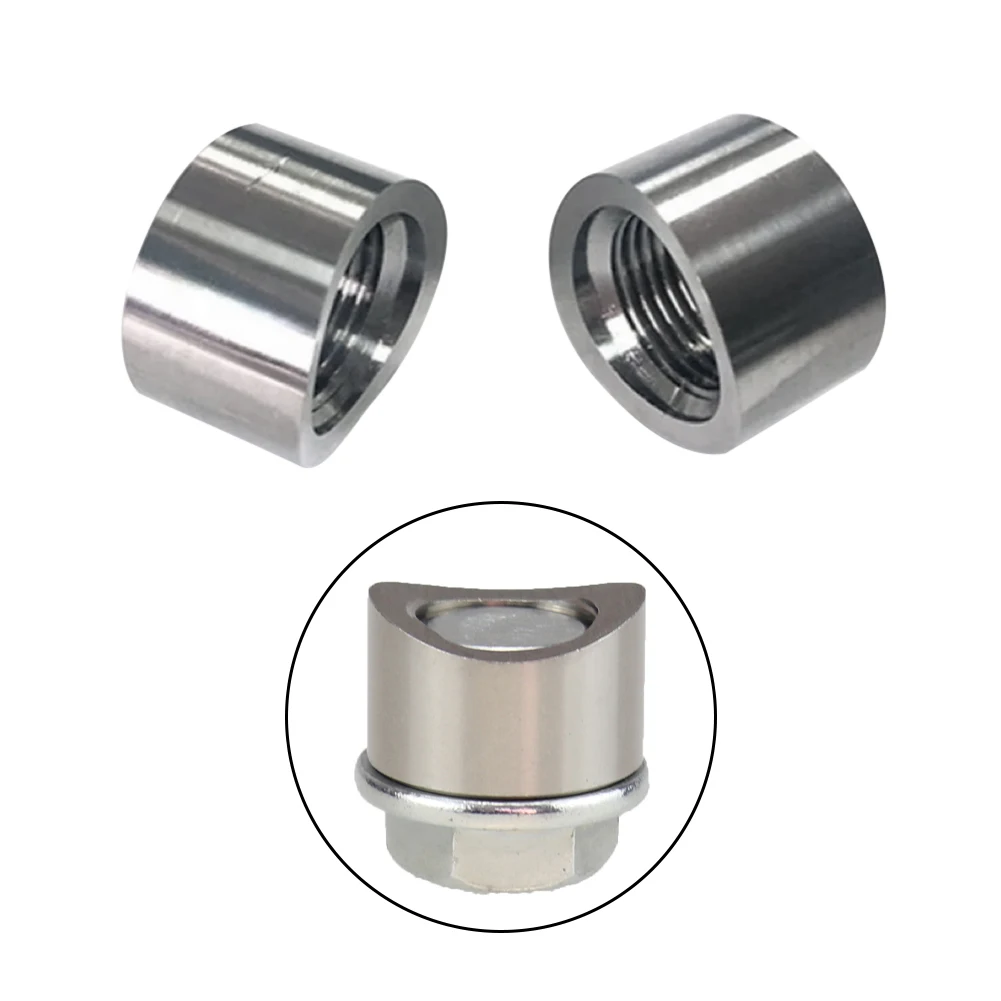 

Universal Stainless Steel O2 Oxygen Sensor Exhaust with Inner Hex Head Stepped Mounting Weld Bung Plugs M18x1.5mm On Fittings