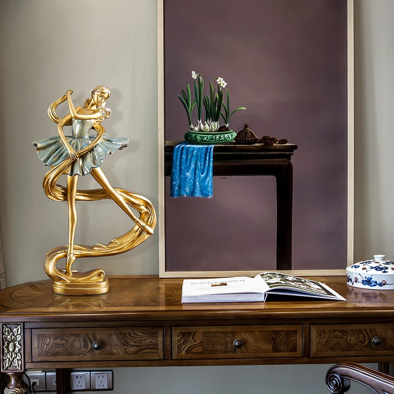 Европейский балетный Декор для девочек креативный домашний декор гостиная тумба
