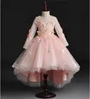 Детское кружевное платье с бабочками, на день рождения