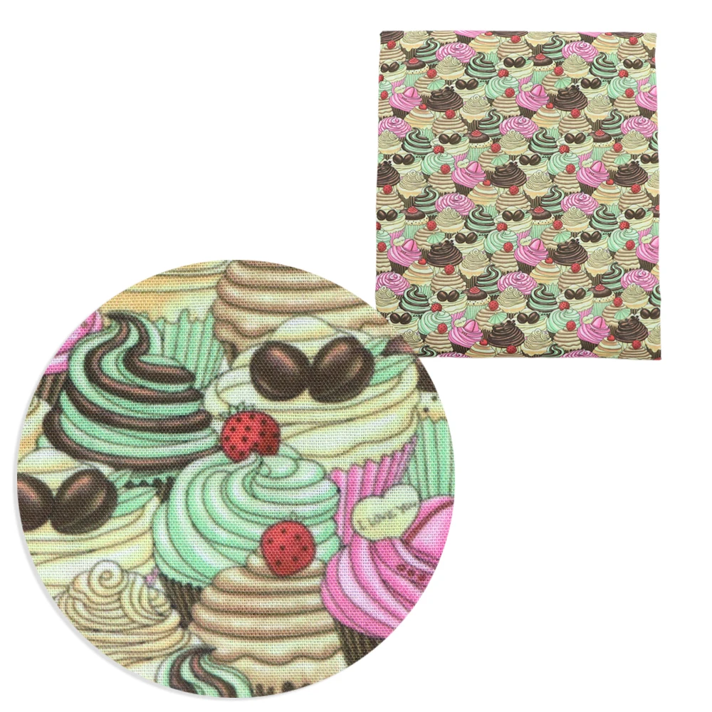 Торт на день рождения Полиэстер Хлопок ткань лоскутное шитье детская квилтинг