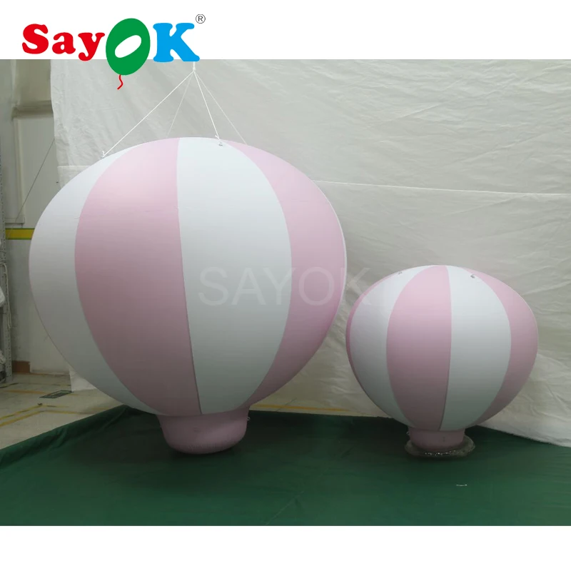 

1.5m(5ft) PVC hot air balloon inflatable hanging balloons for baby shower party/kids birthday/nursery/event wedding decoration