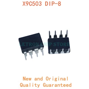10PCS X9C503PZI DIP8 X9C503PZ DIP-8 X9C503P DIP new and original IC Chipset