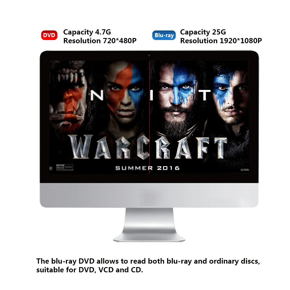 Ультра тонкий внешний диск DVD RW USB 3 0 Писатель горелки BD ROM 3D Blu Ray плеер для Linux Windows