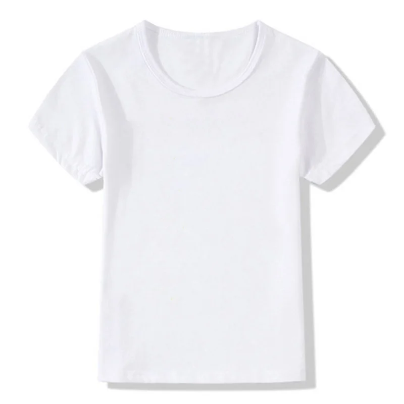 Забавные Новые футболки для маленьких девочек, Harajuku, крутая футболка принцессы для отдыха для мальчиков футболка с короткими рукавами в стиле рок-стрит дети Kawaii - Цвет: white