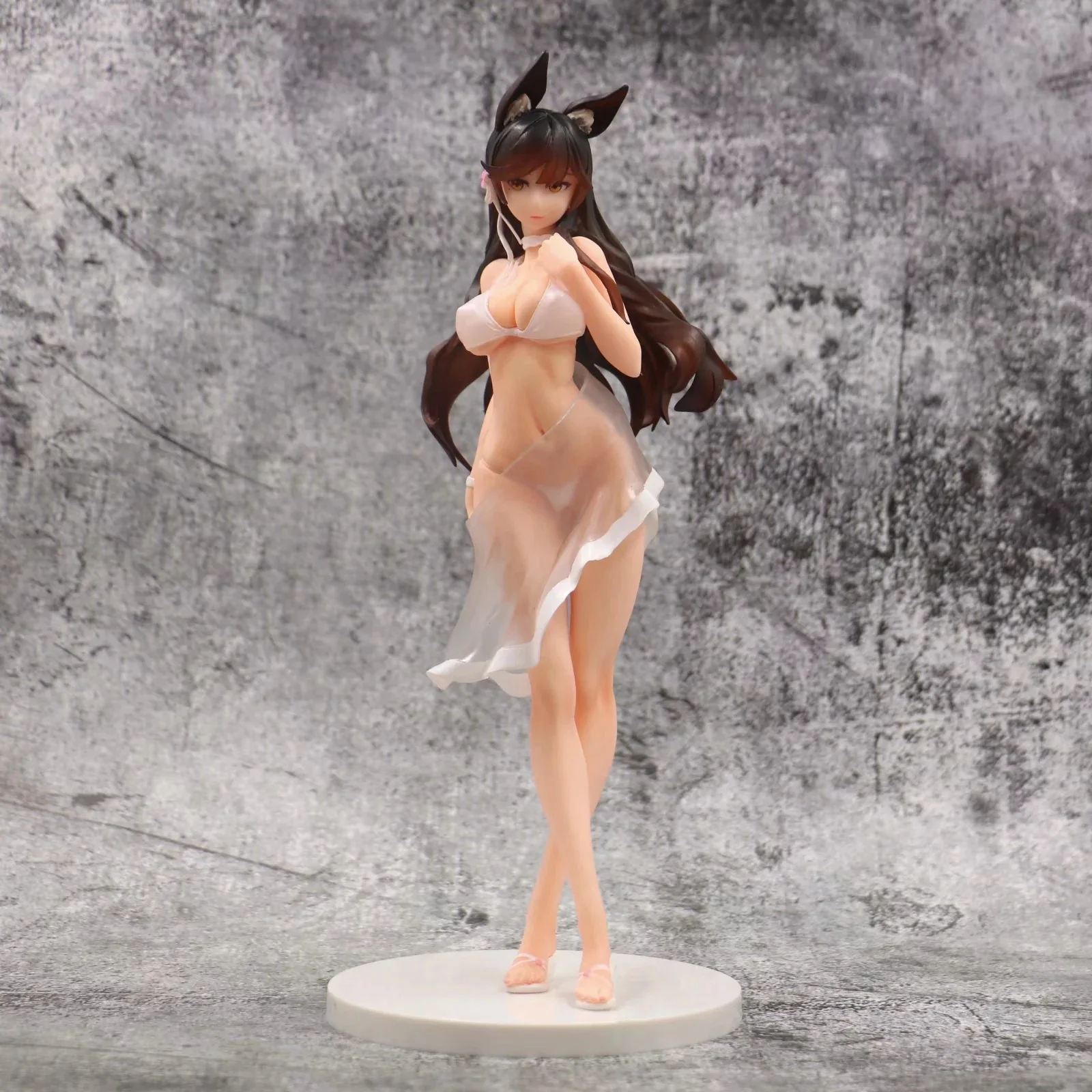 Игра Azur Lane Atago белое платье купальник милые сексуальные девушки Рисунок Модель