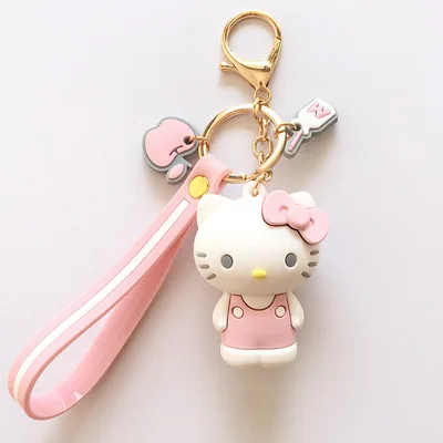 Figuras de acci&oacute;n de pasatiempos para ni&ntilde;os, llaveros creativos de Mymelody, Kuromi, Cinnamorol, Bolsa Escolar, colgante, decoraci&oacute;n, juguetes, regalo-5