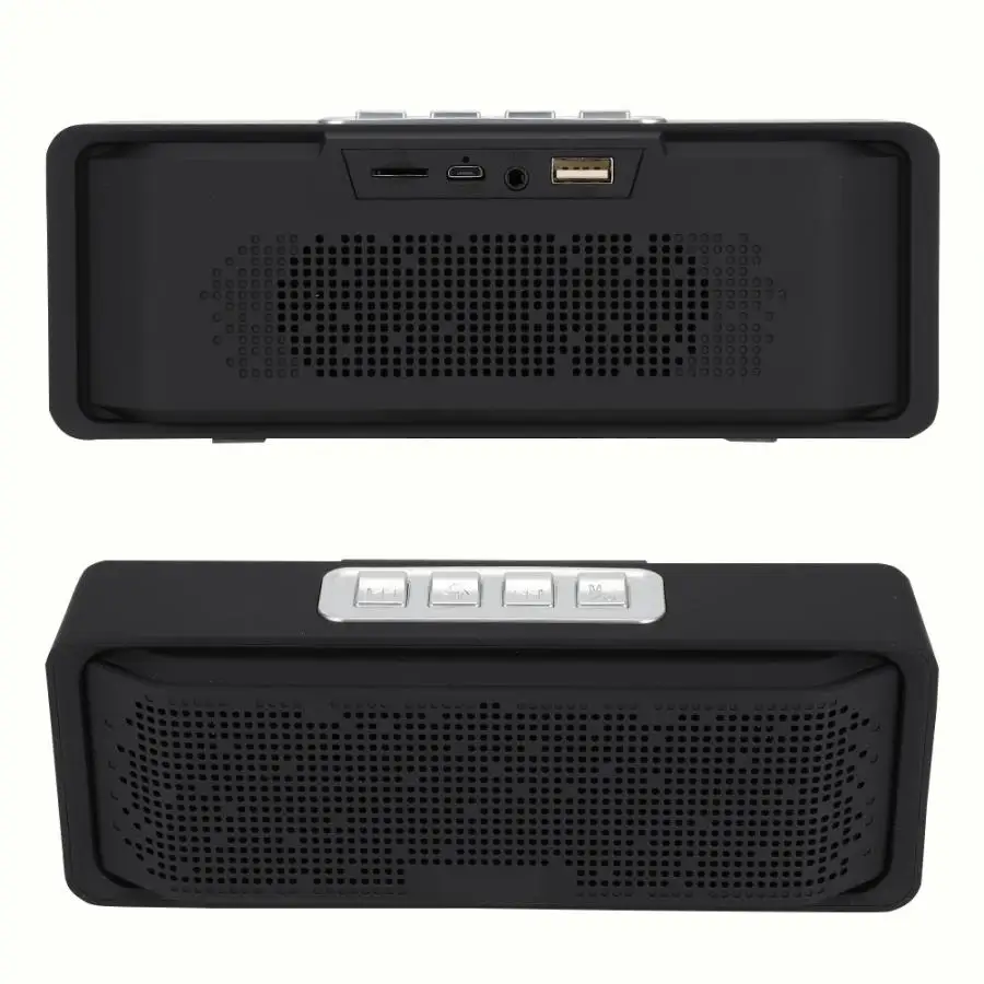 Саундбар Портативный HIFI беспроводной стерео бас Bluetooth 5 0 динамик со встроенным