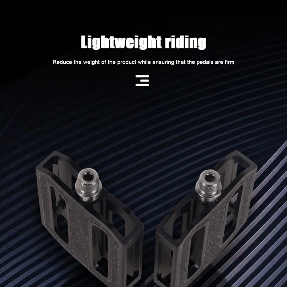 

Waterproof Bike Pedals Aluminum Alloy Non-Slip Road/MTB Bicycle Pedals Platform Anodization Cycling Bicycle Parts Accessories