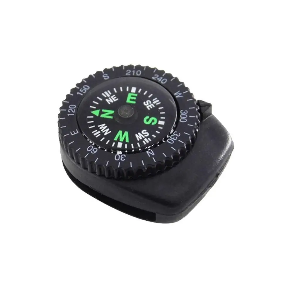 Mini Watch Band Button Compass Bracelet Camping Hiking Survival Outdoor Accessories Pocket U2P4 | Спорт и развлечения