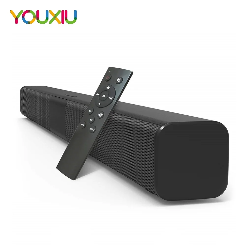 50W TV Soundbar Wired and Wireless Bluetooth 5.0 Speaker Hom