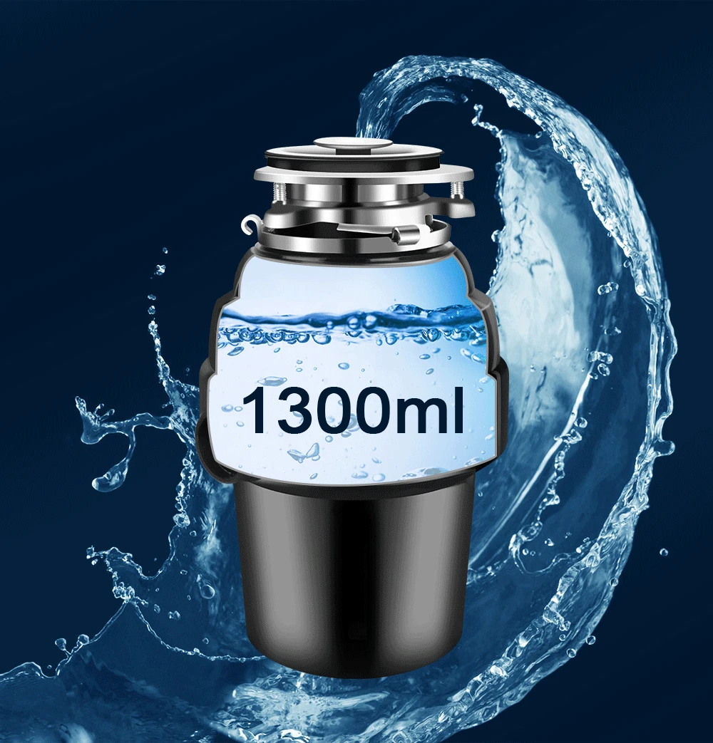 1200W Мусора Процессора удаление Дробилка Измельчитель пищевых отходов из