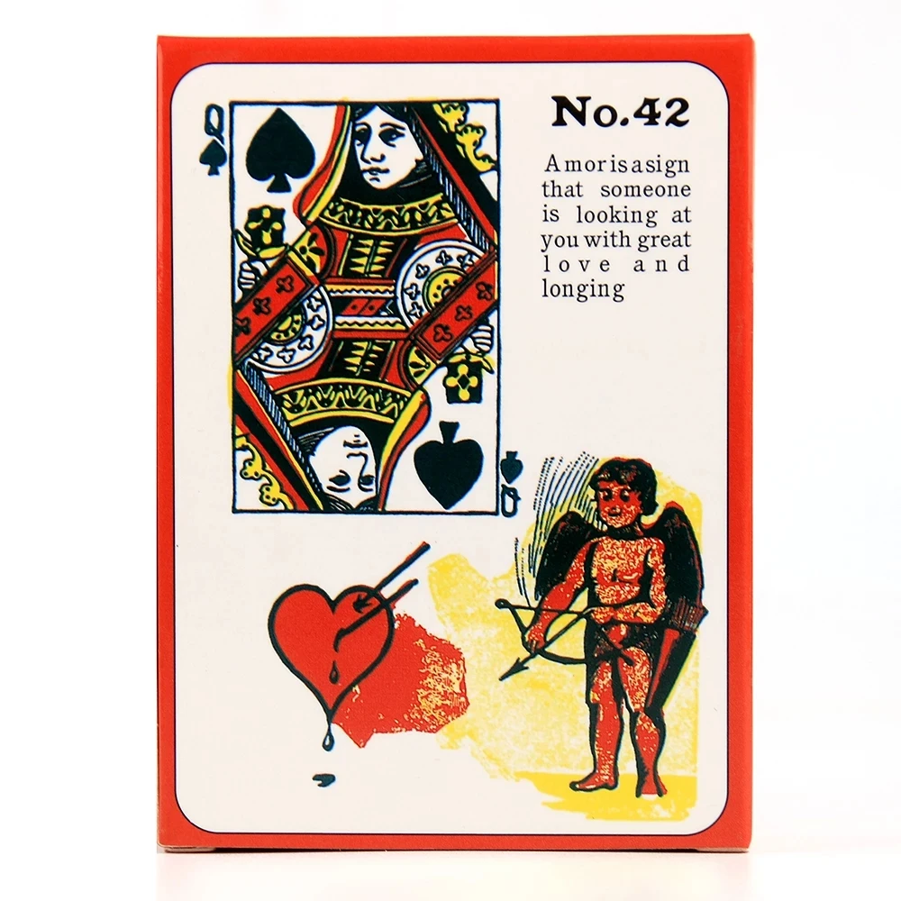 Цыганская ведьма раскрывающие удачу карты 52 игра новинка палуба для начинающих