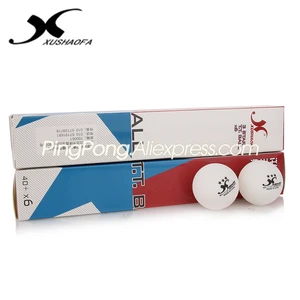 12 мячей XUSHAOFA бесшовные 3-звездочные мячи для настольного тенниса пластиковые оригинальные Мячи XUSHAOFA 3-звездочные мячи для пинг-понга одобренные ITTF