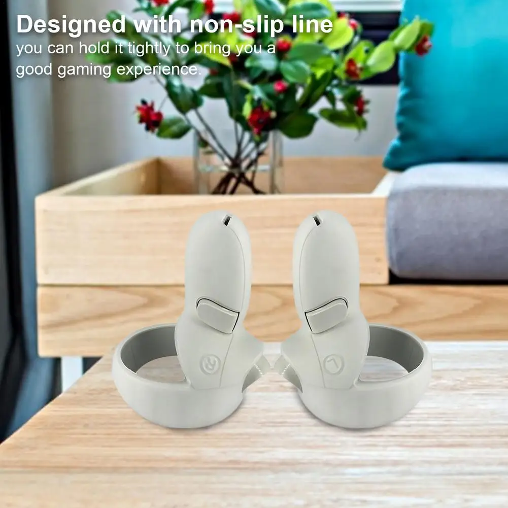 

VR Controller Grip Cover Handle Cover for Oculus Quest2 Protective Case Shock-Proof Pair Silicone Skin for Oculus Quest Hot Sale
