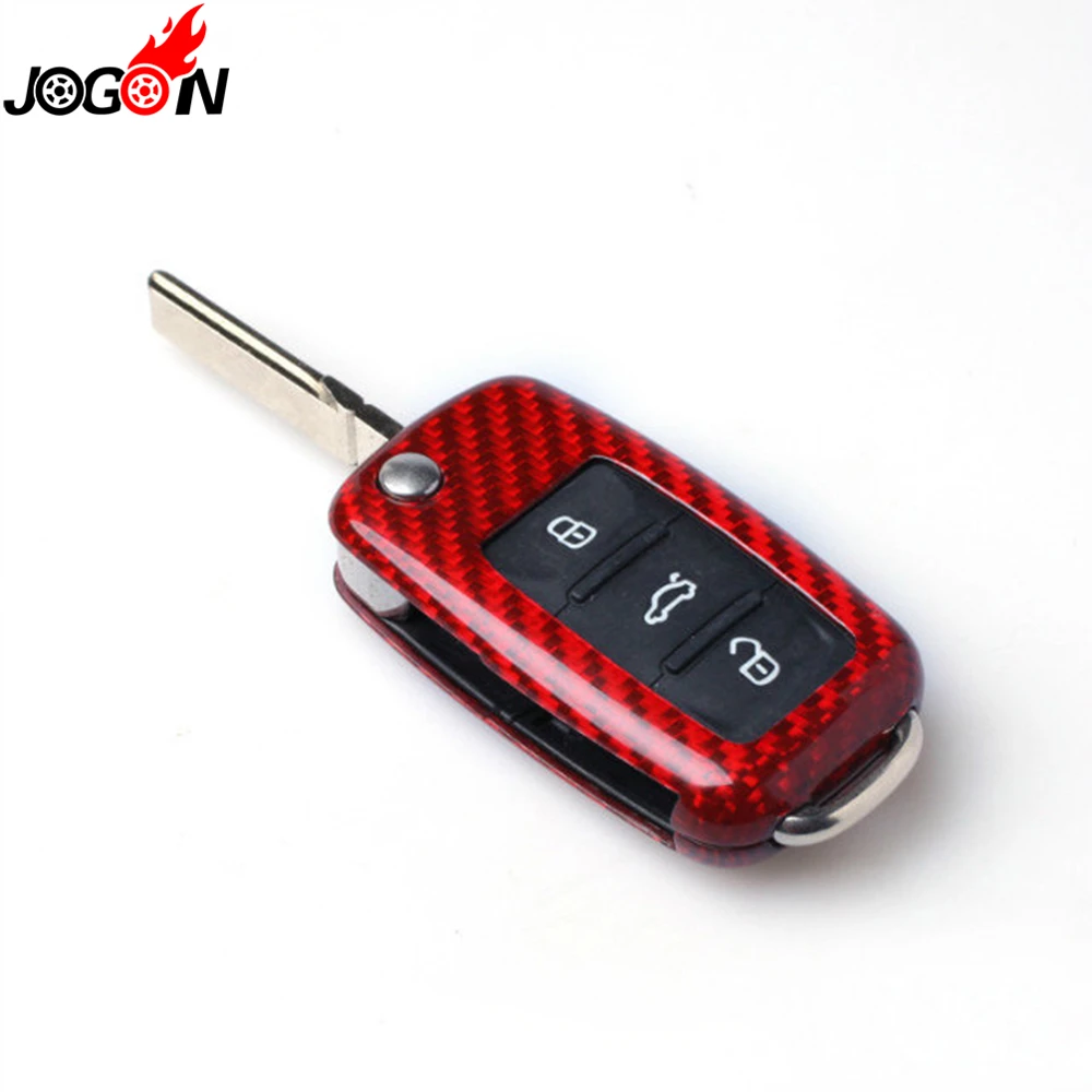 Чехол для пульта дистанционного управления из углеродного волокна Volkswagen VW Golf 6 VI