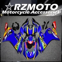 new abs motorcycle fairings kit fit for yamaha yzf r6 2017 2018 2019 2020 r6 17 18 19 20 21 body set custom blue matte