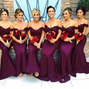 Pink Lace Applique Sexy Mermaid Long Bridesmaid Dresses 2021 hot Maid Of Honor For Wedding Party Wit in Pakistan