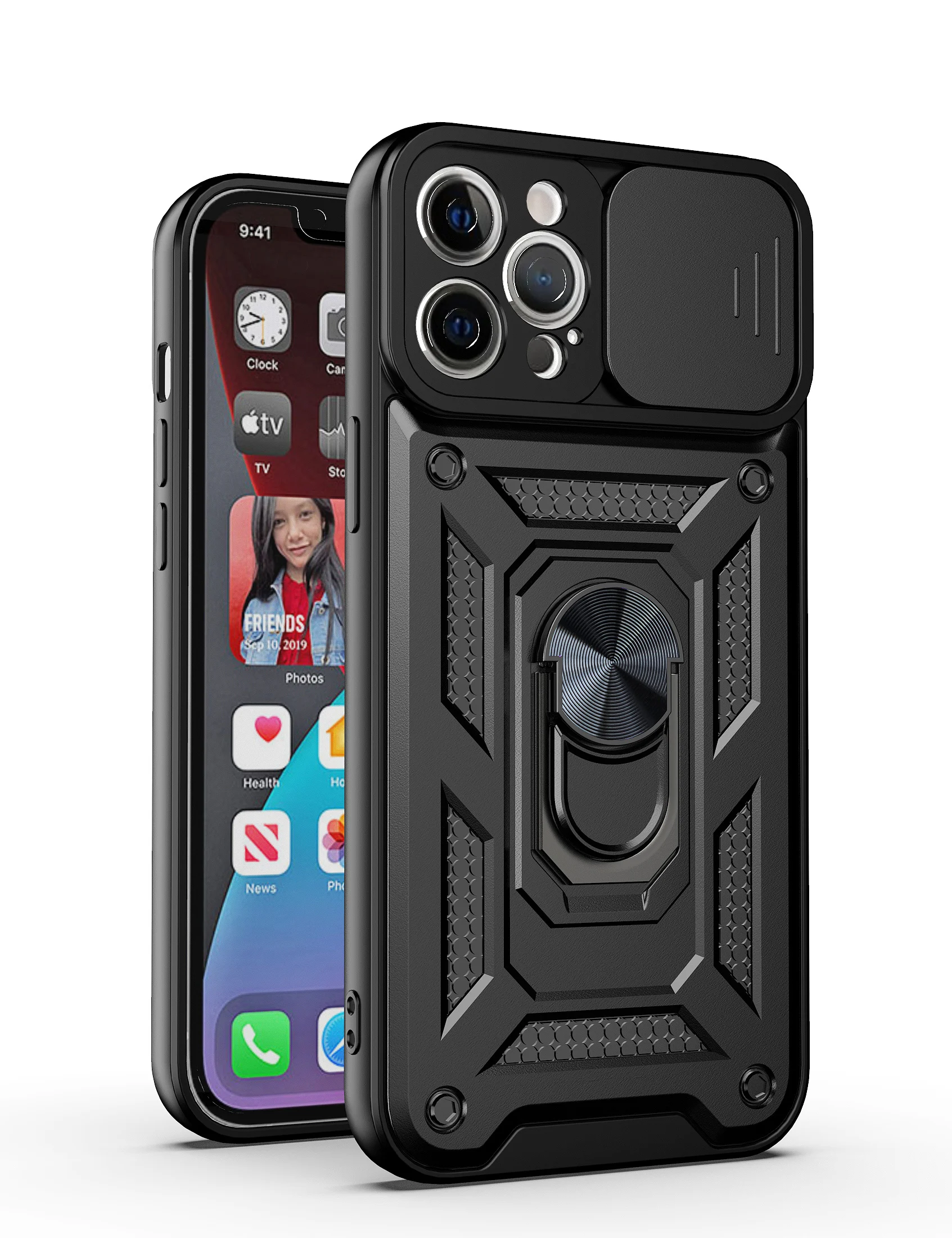 

Armor Bracket Vehicle Magnetic Phone Case For Motorola Edge S G Play 2021 G9 Plus E7 Power 2021 Stylus Push Window Lens Cover