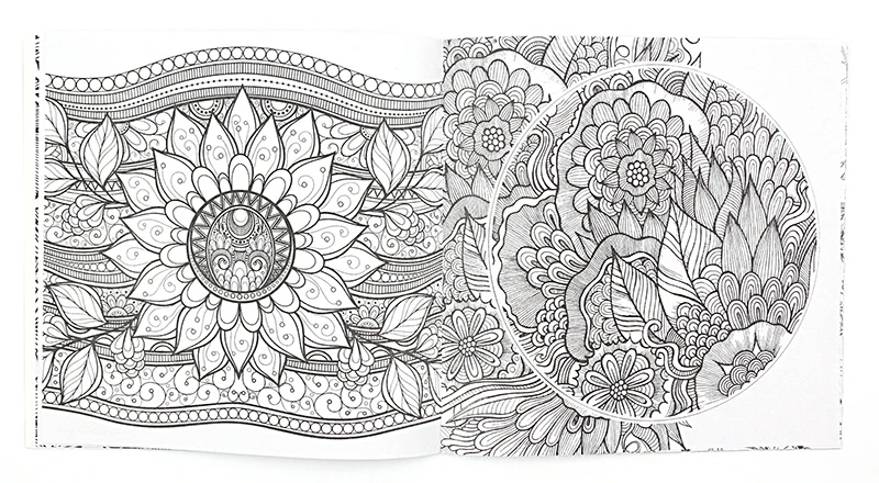 1 шт. книга-раскраска страна чудес 24 страницы | Канцтовары для офиса и дома