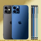 Гальванический квадратный чехол для телефона iPhone 13 11 12 Pro Max XS X XR 6 8 7 Plus SE, прозрачный противоударный мягкий силиконовый чехол мини