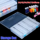 1 шт. Алмазная вышивка Алмазная мозаика инструмент прозрачная пластиковая коробка для хранения ювелирных изделий дрель контейнер для бисера Подарочная коробка аксессуары