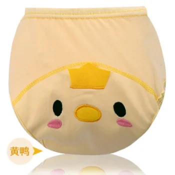 1 шт., милые детские подгузники, многоразовые памперсы, тканевые подгузники, моющиеся, детские, хлопковые, тренировочные, экологические штаны, подгузники - Цвет: Chicken