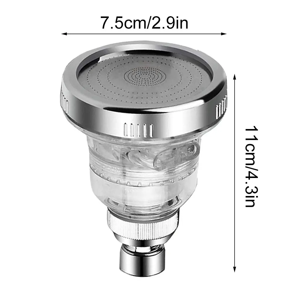 

3Inch Water Softener Shower Head Multifunction Pressurized Shower Head Filter for Hard Water Fluoride Shower Accessories