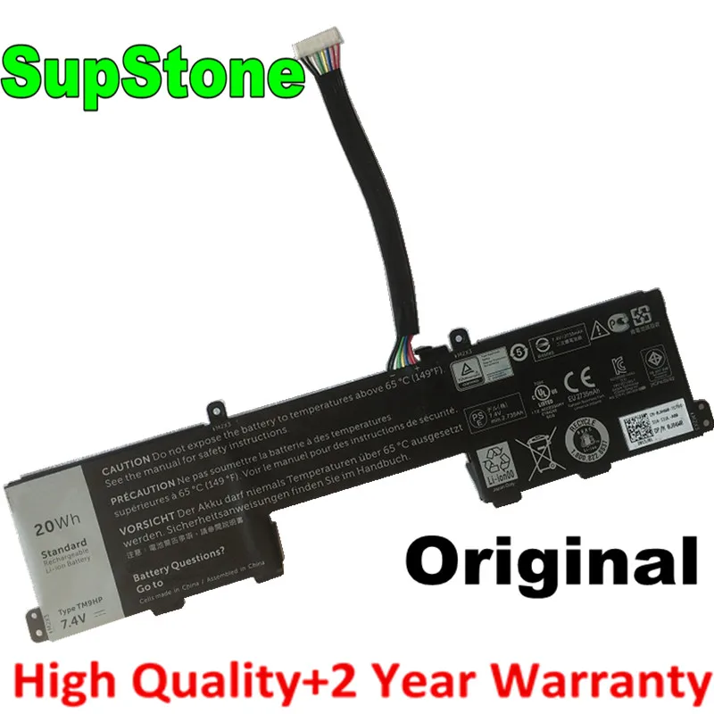 Оригинальная батарея для клавиатуры ноутбука SupStone TM9HP FRVYX R89JJ 8K1VJ планшета Dell Latitude
