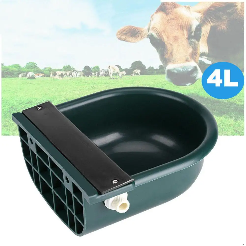 

Автоматическая миска для воды, поплавковый водный дозатор в форме шара, 4 л, для овец, собак, лошадей, коров, собак, овец, коз