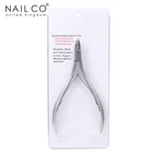 Arte Clavo плоскогубцы для ногтей с острым носком, ножницы для кутикулы, кусачки из нержавеющей стали для удаления омертвевшей кожи, инструменты для маникюра, машинка для стрижки ногтей