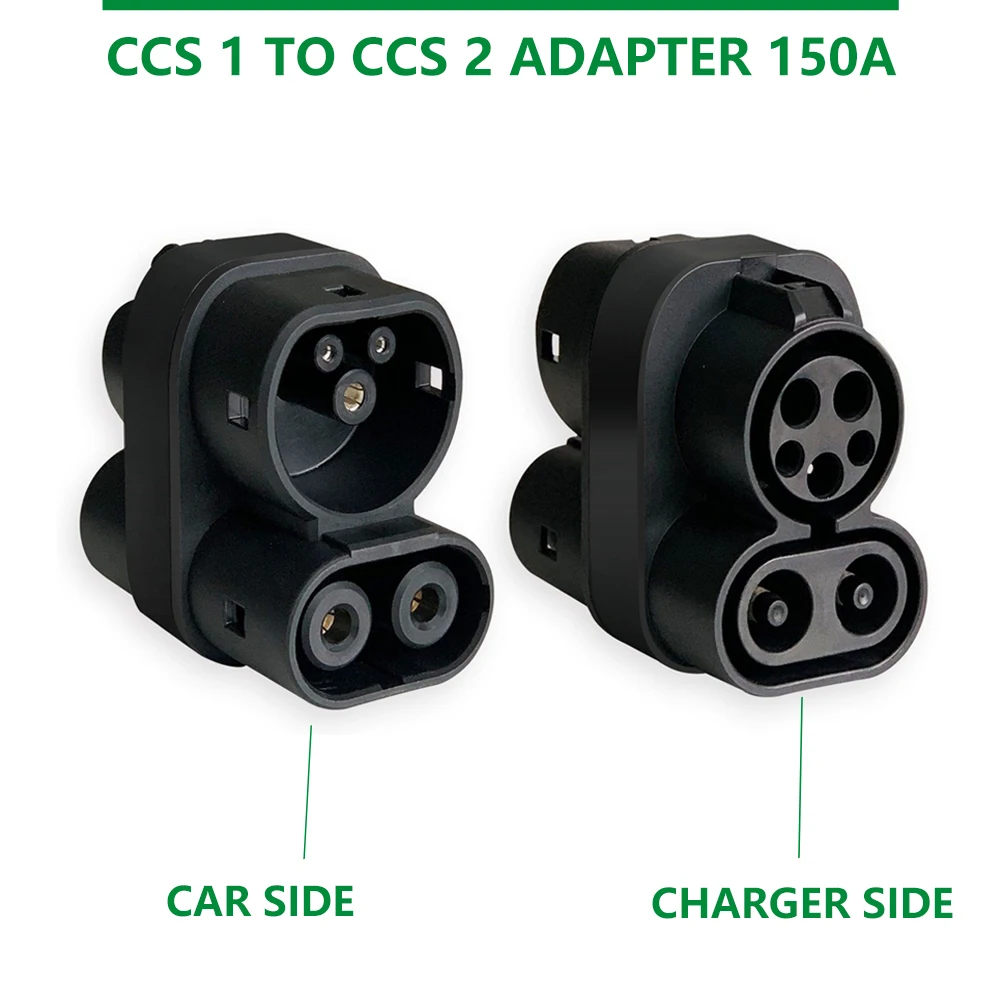 

DC 150A EV Adapter CCS Combo 1 to CCS Combo 2 Connector EVSE Adaptor Socket DC Fast Car Charger