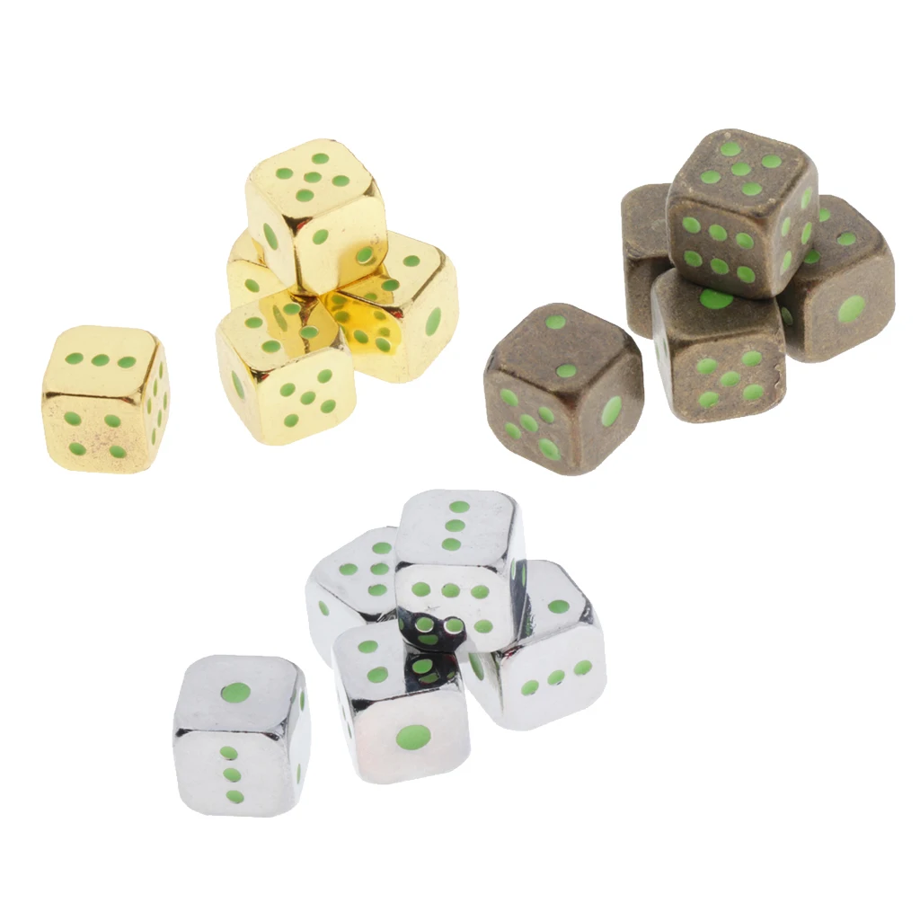 

5PCS/Set Polyhedral Dice Noctilucent for KTV Home Club Party Game Time